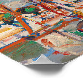 Schiffe im Hafen | Samuel John Peploe Poster (Ecke)