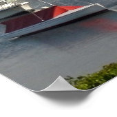 Schiffe im Hafen von Cape Cod im Sommer Poster (Ecke)