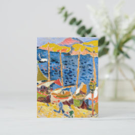 Schiffe im Hafen von Collioure | Andre Derain | Postkarte