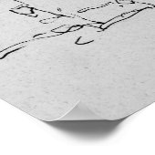 Schiffe im Hafen von Honfleur | Normandie, Frankre Poster (Ecke)