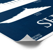 Schiffe im Verlauf der Geschichte - Infografik Pos Poster (Ecke)