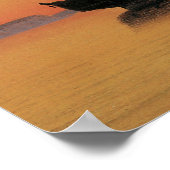 Schiffe in Boston Hafen bei Twilight 1859 Poster (Ecke)