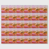 Schiffe in Cap-Ferret in Frankreich Geschenkpapier (Flach)