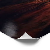 Schiffe in der Sturmsee Poster (Ecke)