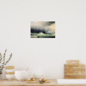 Schiffe in einem Sturm Poster (Küche)