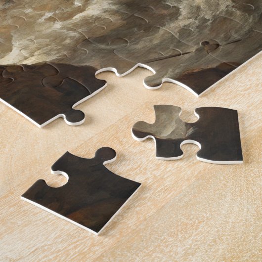 Schiffe in einer Gale von Willem van de Velde the  Puzzle (Seite)