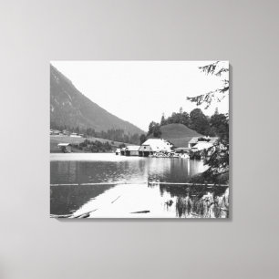 Schiffe in Konigssee, c.1910 Leinwanddruck