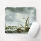 Schiffe in Meer Mousepad (Mit Mouse)