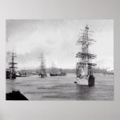 Schiffe in Portland Oregon Poster (Vorne)