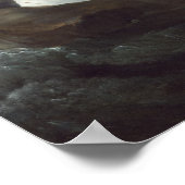 Schiffe in Seenot - L. Backhuysen Fine Art Poster (Ecke)