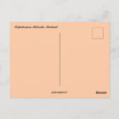 Schiffe in Sirpalesaari Helsinki Finnland Postkarte (Rückseite)