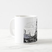 Schiffe Kaffeetasse (Vorderseite Links)