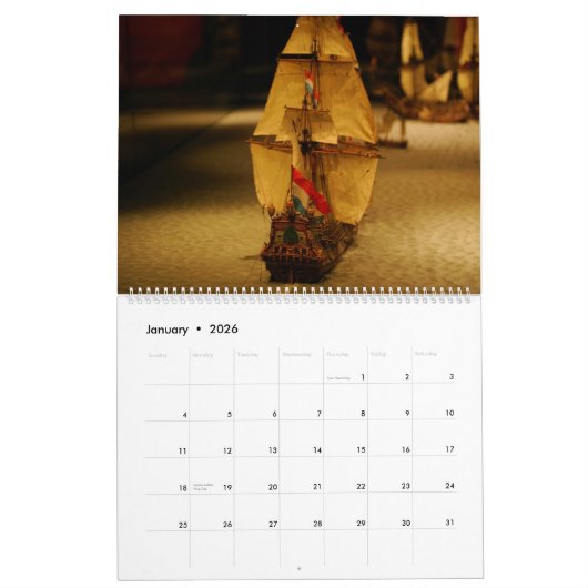 Schiffe Kalender (Jan 2026)