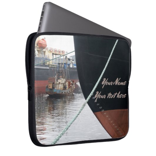 Schiffe Laptopschutzhülle (Vorne Rechts)