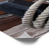 Schiffe Lifebelt Poster (Ecke)