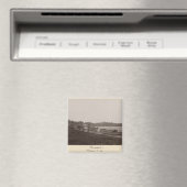 Schiffe mit Reis auf dem Fluss Thanlwin Magnet (In Situ (Geschirrspüler))