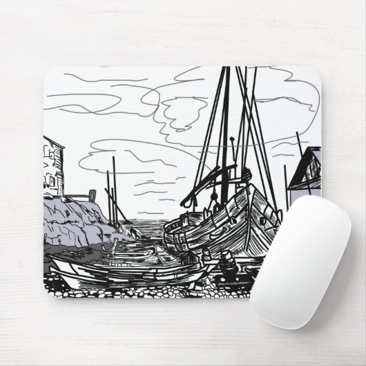 Schiffe Mousepad (Mit Mouse)