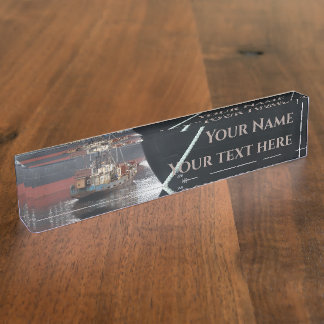 Schiffe Namensplakette