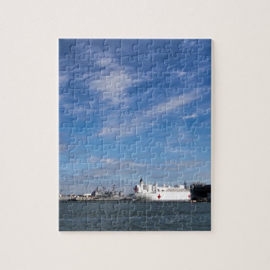 Schiffe Norfolk Virginia Puzzle (Vertikal)