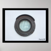 Schiffe Porthole Poster (Vorne)