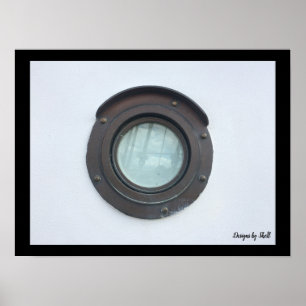 Schiffe Porthole Poster