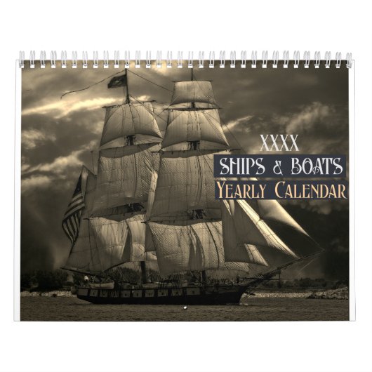 Schiffe und Boote: Das Jahr anpassen | Kalender (Titelbild)