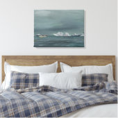Schiffe und Boote in Cannes 2014 Leinwanddruck (Insitu (Schlafzimmer))