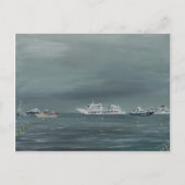 Schiffe und Boote in Cannes 2014 Postkarte (Vorderseite)