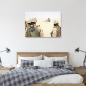 Schiffe und Seeleute Leinwanddruck (Insitu (Schlafzimmer))