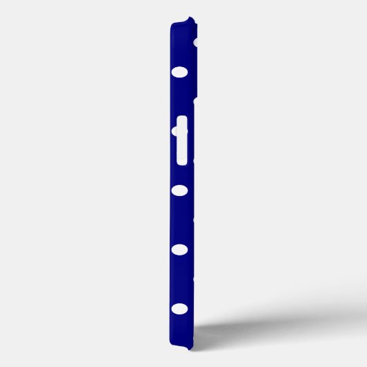 Schiffe und weiße Polka-Punkte Case-Mate iPhone Hülle (Rückseite / Rechts)