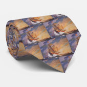 Schiffe von Christoph Kolumbus auf See von N.C. Wy Krawatte (Gerollt)