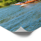 Schifffahrt auf dem Douro in Portugal Poster (Ecke)