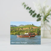Schifffahrt auf dem Douro, Portugal Postkarte (Stehend Vorderseite)