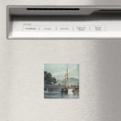 Schifffahrt auf einem chinesischen Fluss Magnet (In Situ (Geschirrspüler))