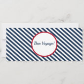 Schifffahrt Bachelorette Boarding Einladung (Rückseite)