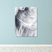 Schifffahrt durch den Nordpazifik Leinwanddruck (Insitu (Holzboden))