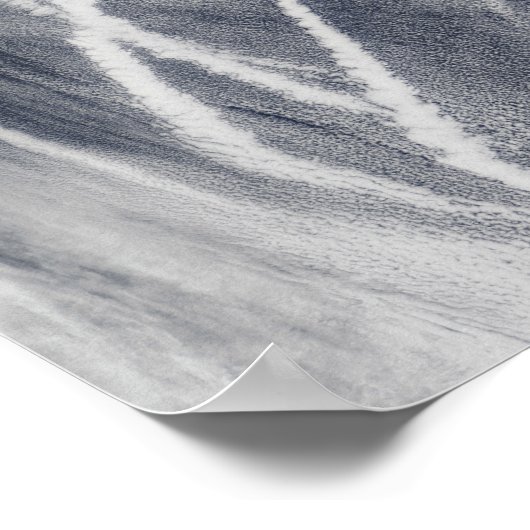 Schifffahrt durch den Nordpazifik Poster (Ecke)