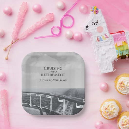 Schifffahrt im Ruhestand Pappteller (Party)