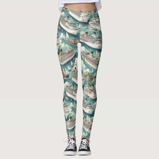 Schifffahrt Leggings (Vorderseite)