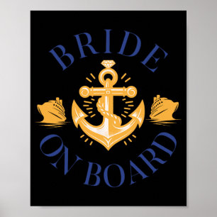 Schifffahrt Nauti Bachelorette Poster