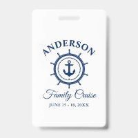 Schifffahrt Nautic Navy Blue Anchor Helm Family Cr