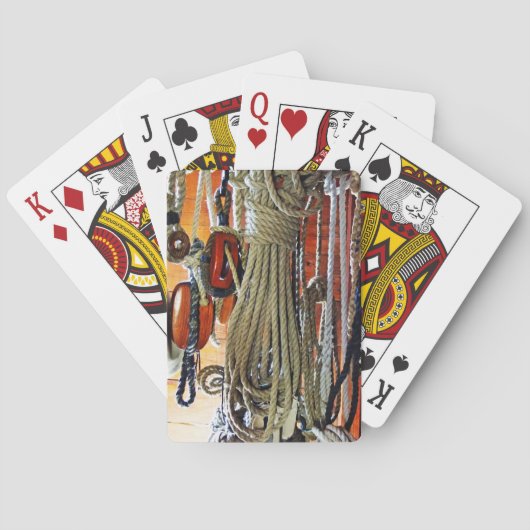 Schifffahrt Spielkarten (Rückseite)