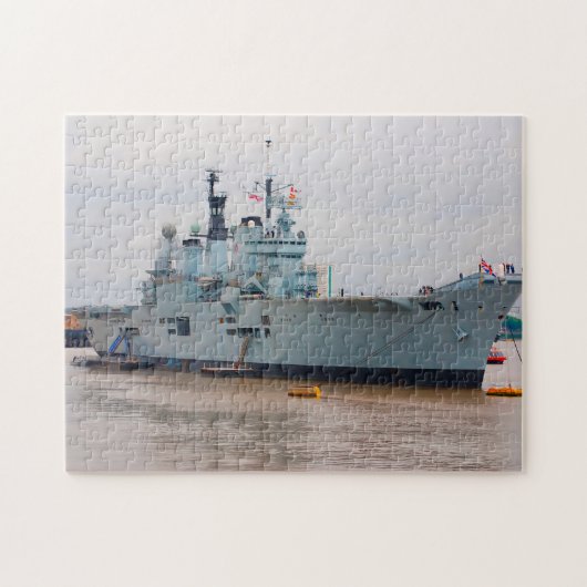 Schifffahrt touristische Attraktionen auf der Them Puzzle (Horizontal)