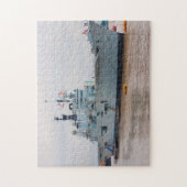 Schifffahrt touristische Attraktionen auf der Them Puzzle (Vertikal)