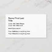 Schifffahrt Visitenkarte (Rückseite)