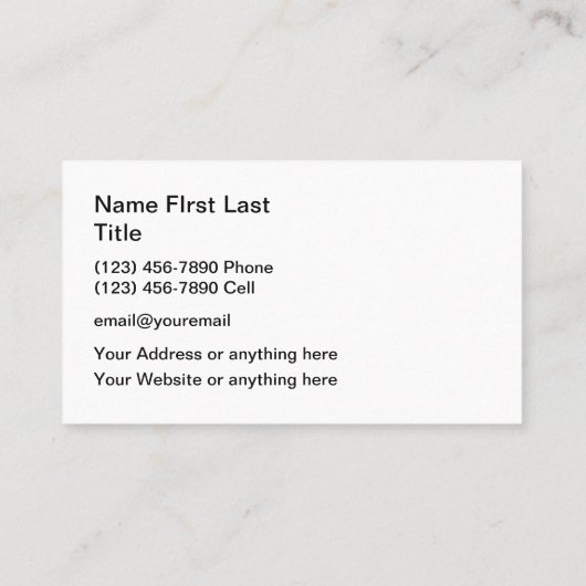 Schifffahrt Visitenkarte (Rückseite)