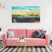 Schifffahrt Vom Chicago See 1920er Jahre Wasserfar Leinwanddruck (Insitu (Wohnzimmer))