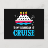 Schifffahrt zum Geburtstag Schifffahrt Postkarte (Vorderseite)