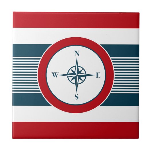 Schifffahrtsdesign Fliese (Vorderseite)