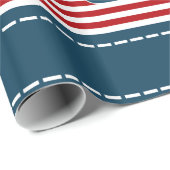Schifffahrtsdesign Geschenkpapier (Rolleneckpunkt)
